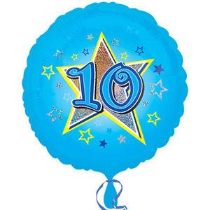 10th Birthday Balloons