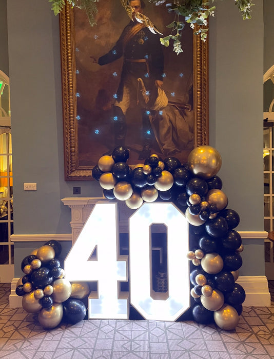 Light-Up Numbers (4ft) - Double Set - 40