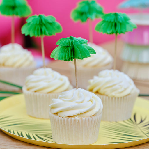 Palm Tree Cupcake Toppers