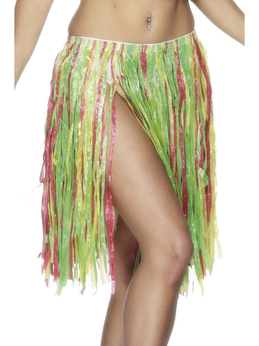 Multi-Coloured Grass Skirt - The Ultimate Balloon & Party Shop