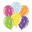 Star Printed Asst Colour Balloons 6 Pack - The Ultimate Balloon & Party Shop