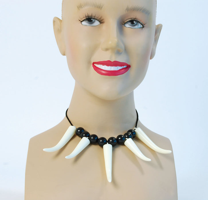 Caveman/Viking Tooth Necklace - The Ultimate Balloon & Party Shop