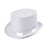 White Satin Top Hat - The Ultimate Balloon & Party Shop