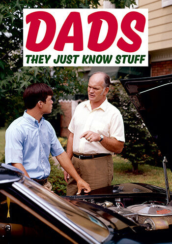 Dads Just Know Stuff Card - The Ultimate Balloon & Party Shop