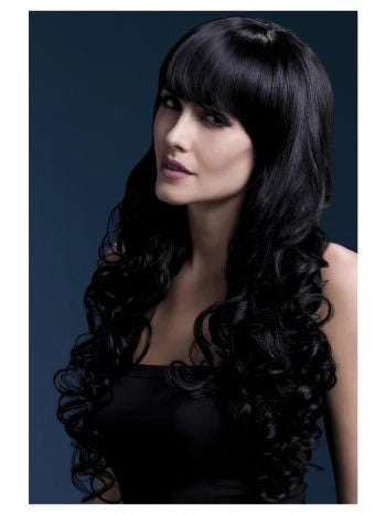 Fever Isabelle Wig - Black The Ultimate Balloon And Party Shop Cheltenham & Gloucester Balloons & Fancy Dress