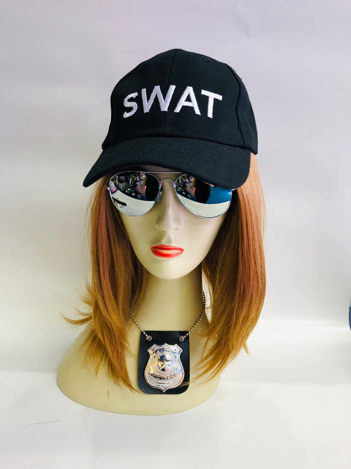 Swat Instant Fancy Dress Set - Female - The Ultimate Balloon & Party Shop