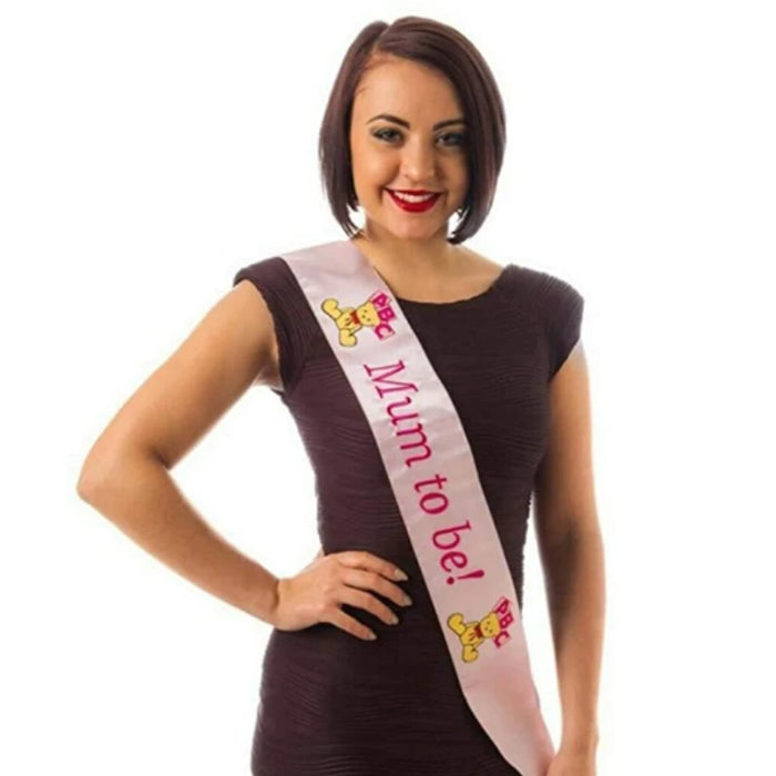 Mum To Be Sash - Pink The Ultimate Balloon And Party Shop Cheltenham & Gloucester Balloons & Fancy Dress