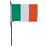 Ireland Hand Waving Flag - The Ultimate Balloon & Party Shop