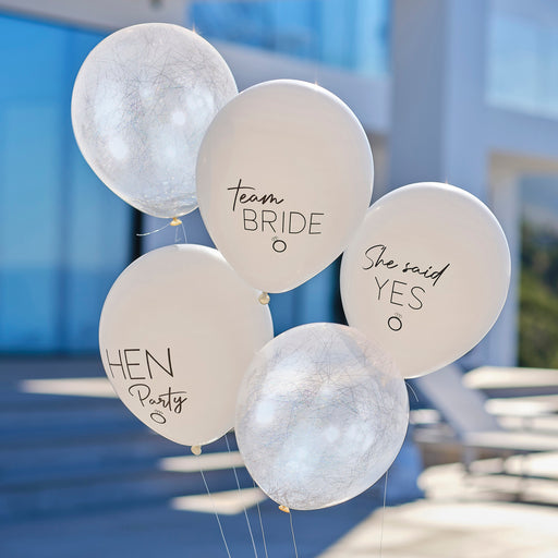 Hen Weekend Slogan Balloons (5pk)