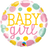 18" Foil Baby Girl Spots Balloon