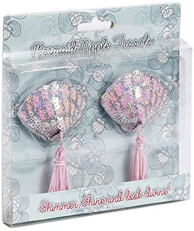 Shell Mermaid Nipple Tassels - The Ultimate Balloon & Party Shop