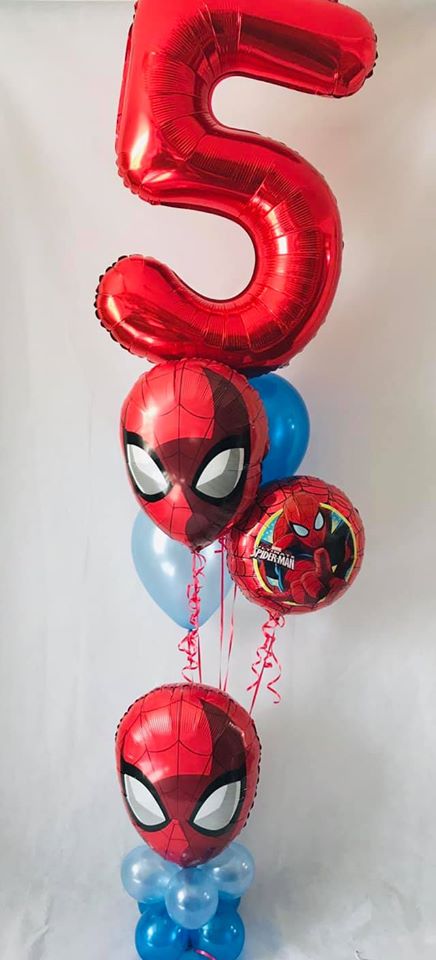 Spiderman balloons deals