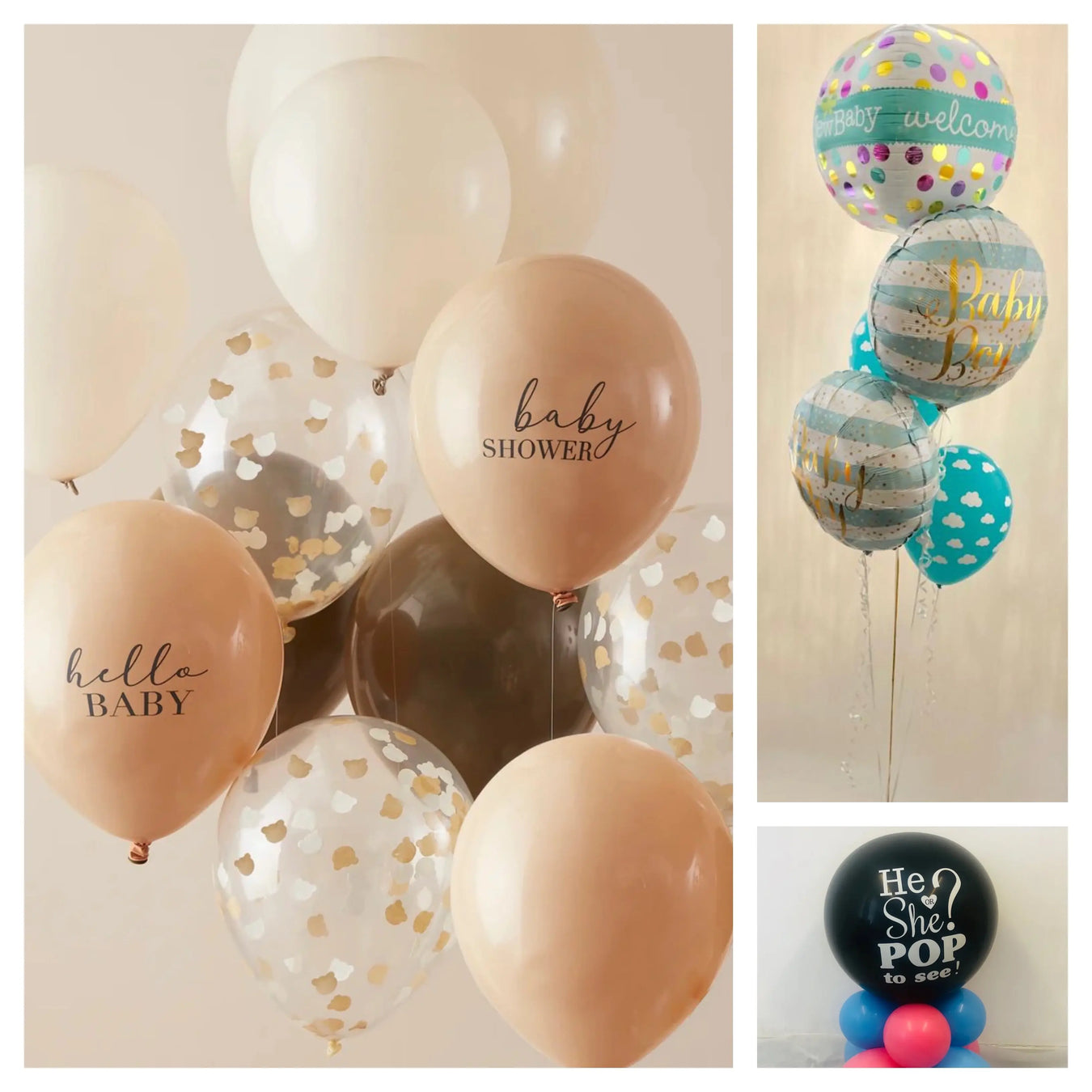 Baby-Shower-Gender-Balloon-Displays The Ultimate Balloon And Party Shop Cheltenham & Gloucester Balloons & Fancy Dress