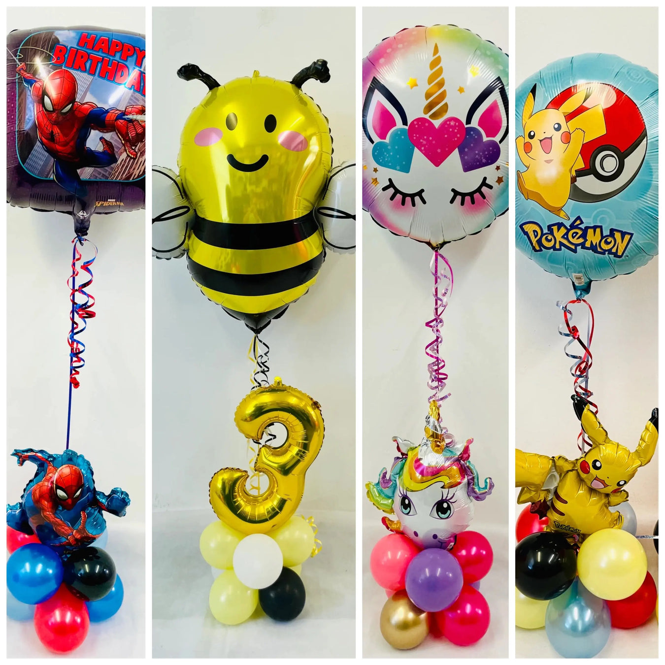 Children-s-Birthday-Balloon-Table-Displays The Ultimate Balloon And Party Shop Cheltenham & Gloucester Balloons & Fancy Dress