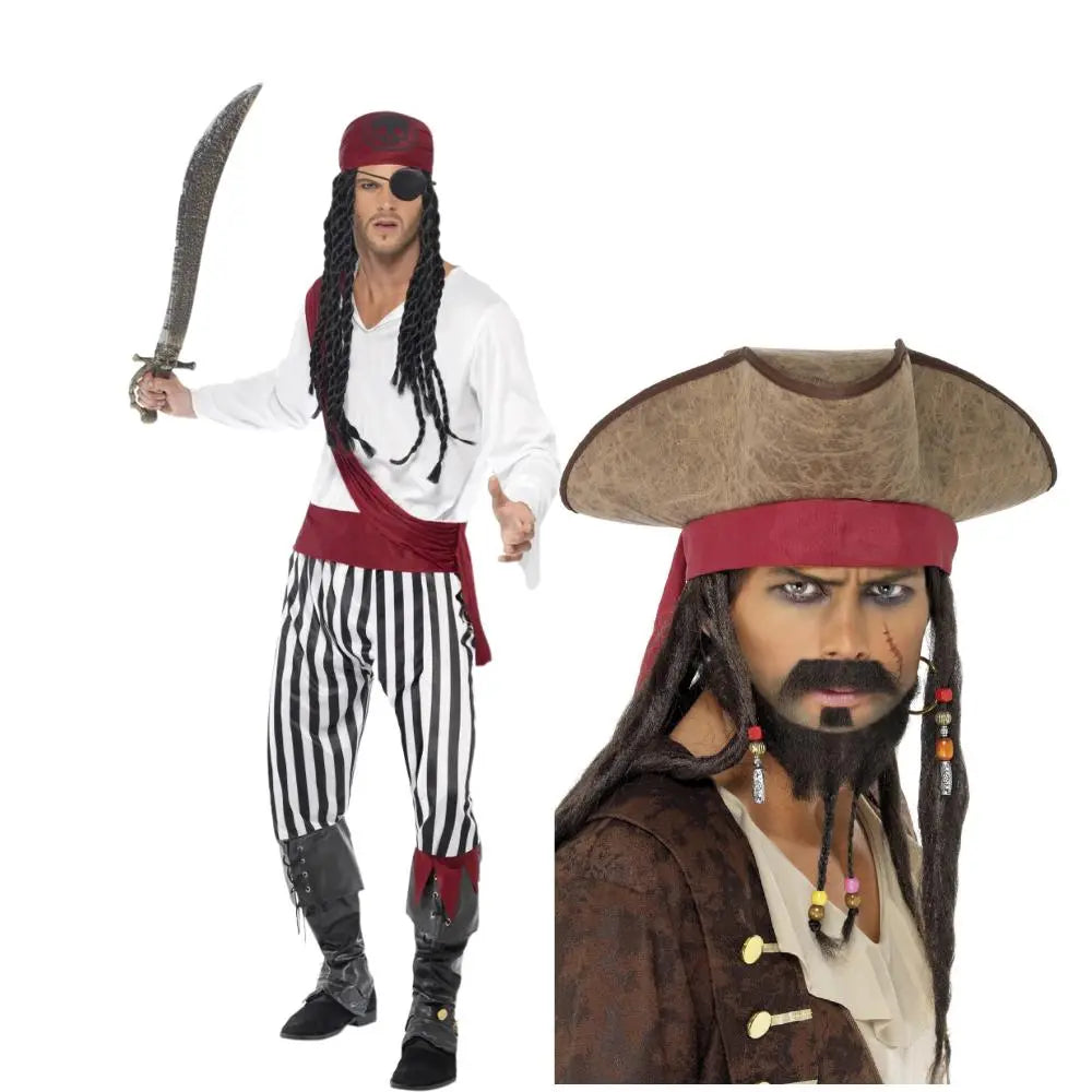 Mens-Pirates-Buccaneers The Ultimate Balloon And Party Shop Cheltenham & Gloucester Balloons & Fancy Dress