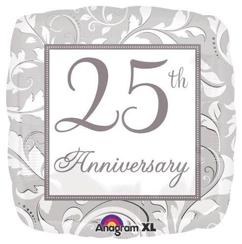 25th Silver Wedding Anniversary The Ultimate Balloon And Party Shop Cheltenham & Gloucester Balloons & Fancy Dress