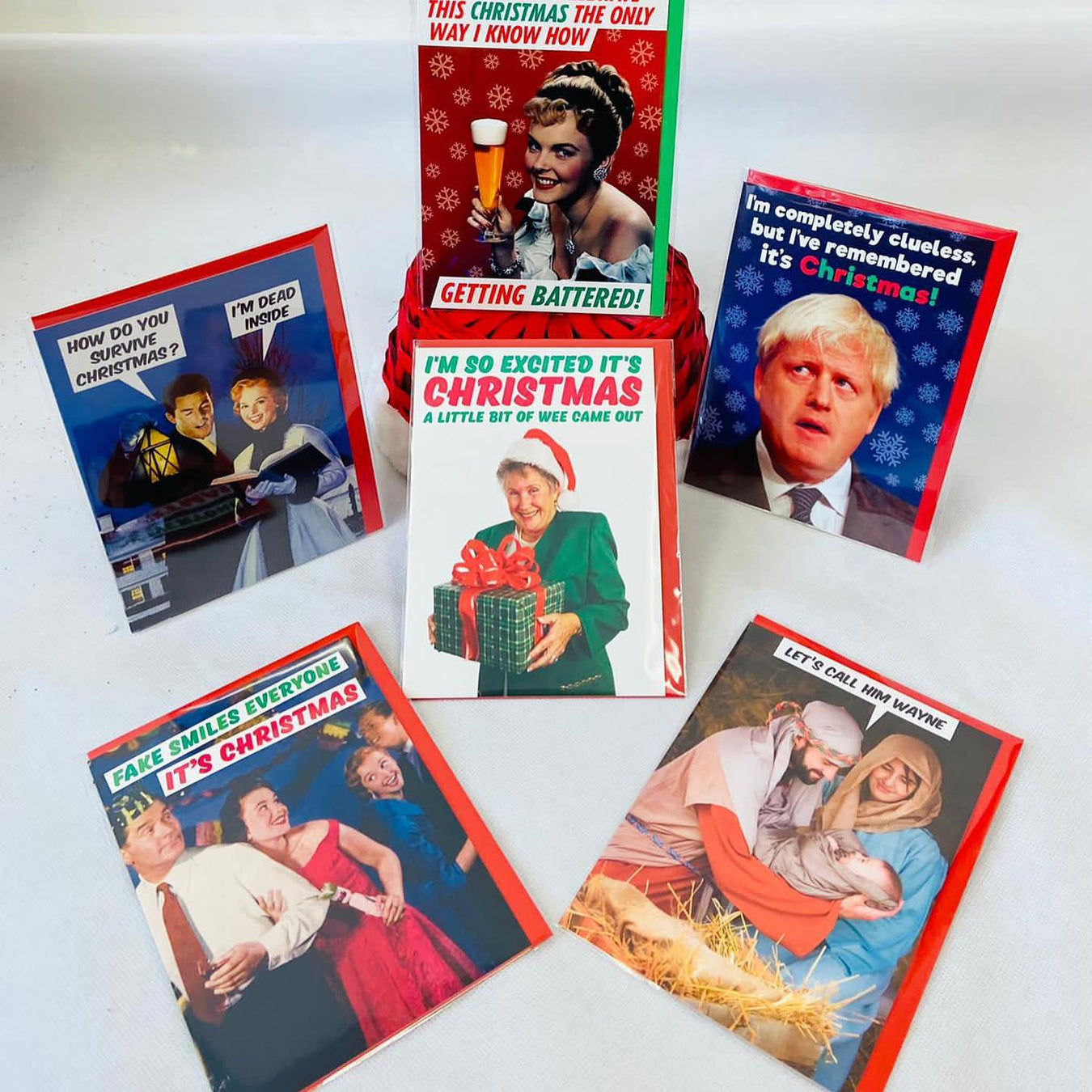 Comedy Adult Christmas Cards
