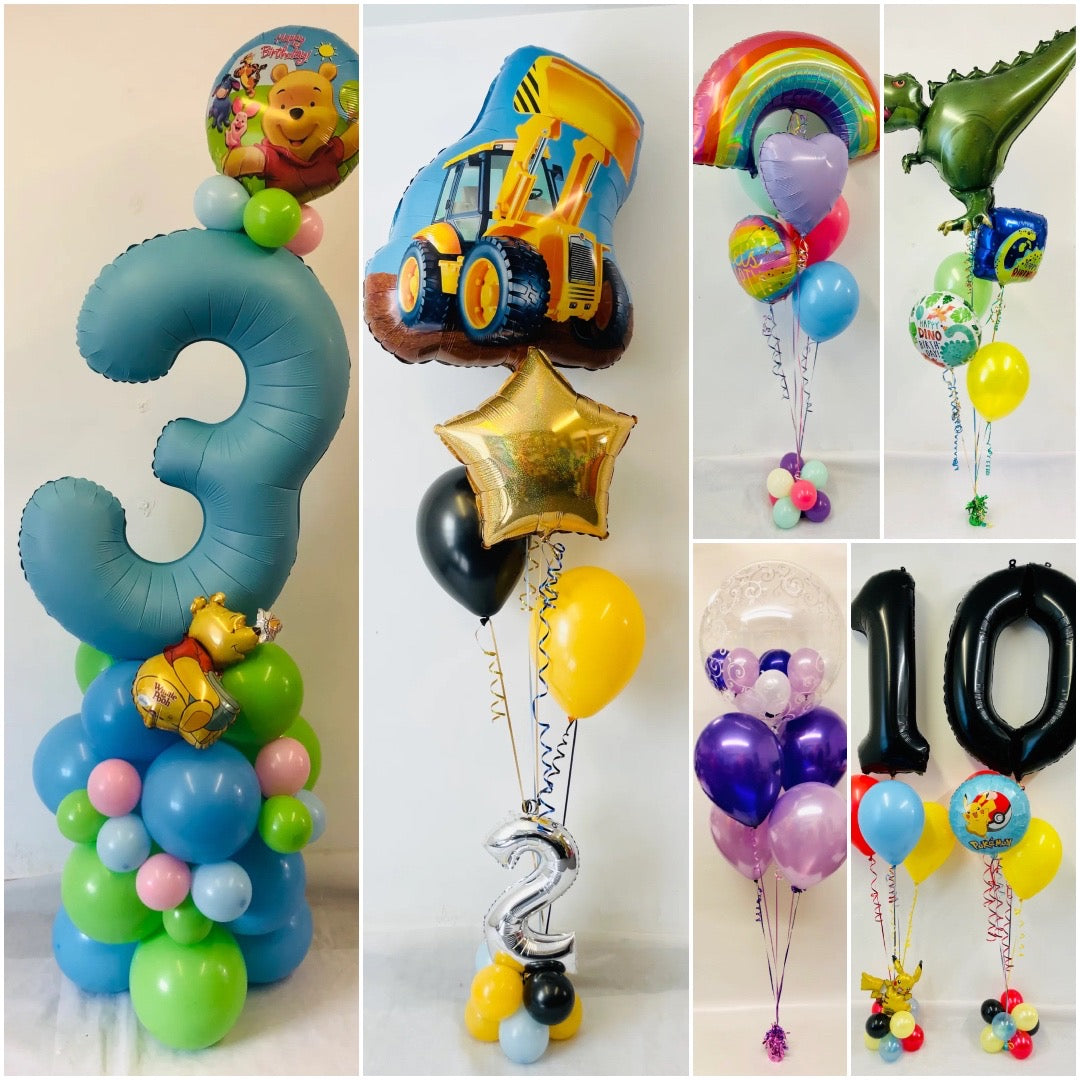 Children's Balloon Birthday Bunches