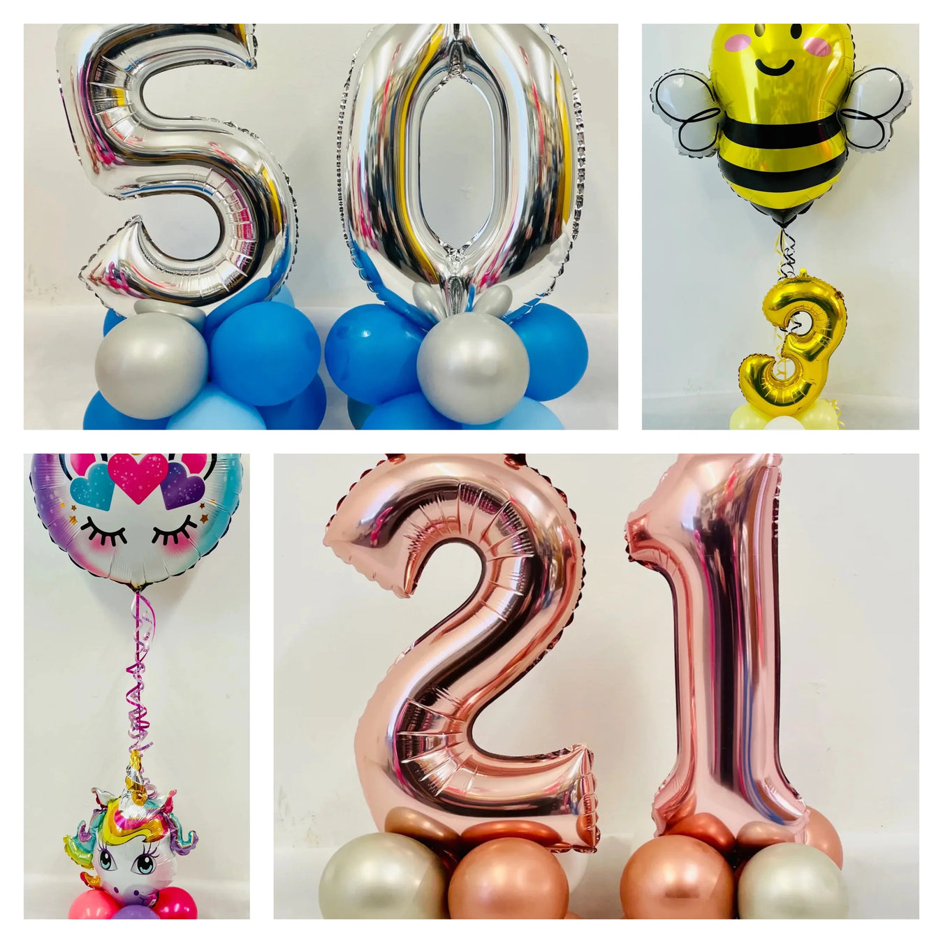 Birthday Table Displays