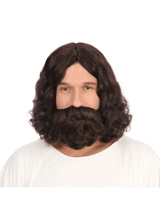 Jesus/Hippie Wig & Beard Set