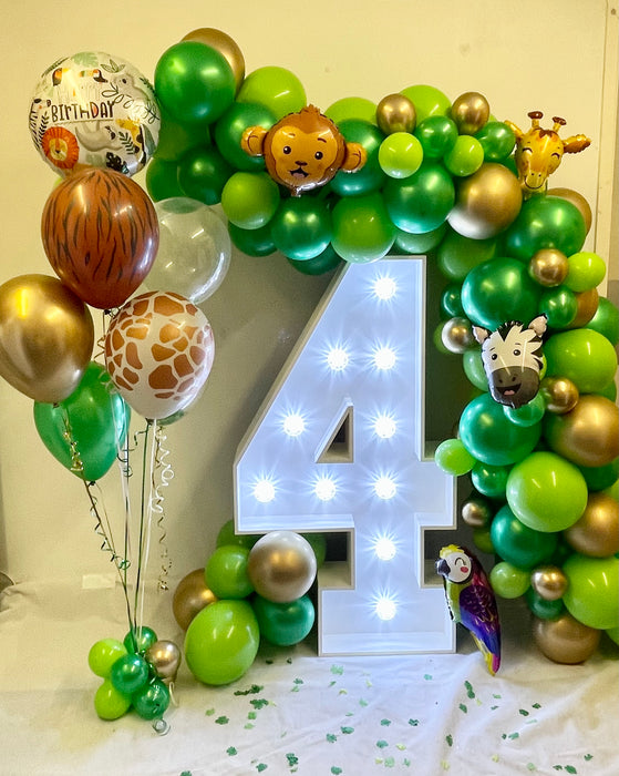 Light-Up Number (4ft) - Number 4