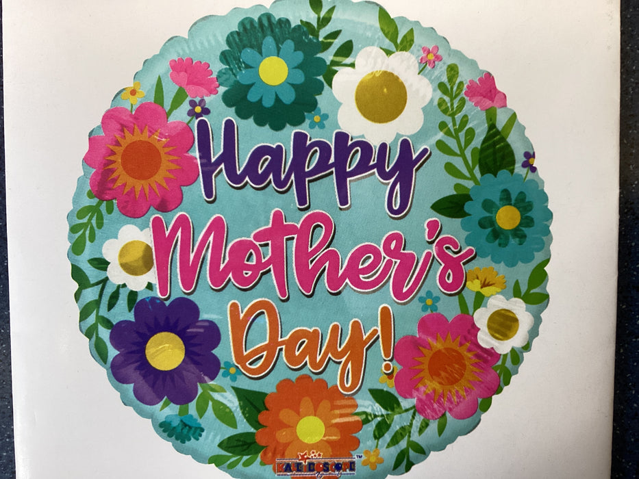 18" Mother's Day Foil Balloon - Floral