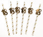 Gold Birthday Paper Straws - Age 18 The Ultimate Balloon And Party Shop Cheltenham & Gloucester Balloons & Fancy Dress 