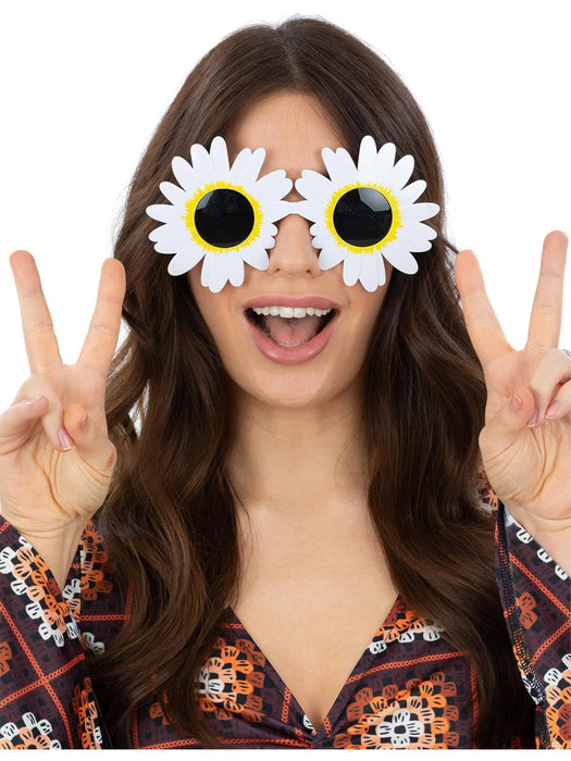 Daisy Hippie Glasses The Ultimate Balloon And Party Shop Cheltenham & Gloucester Balloons & Fancy Dress 