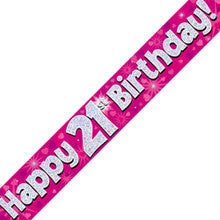 21st Birthday Banner