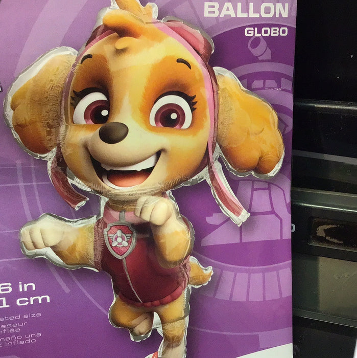 Foil Paw Patrol Super Shape Balloon - Skye