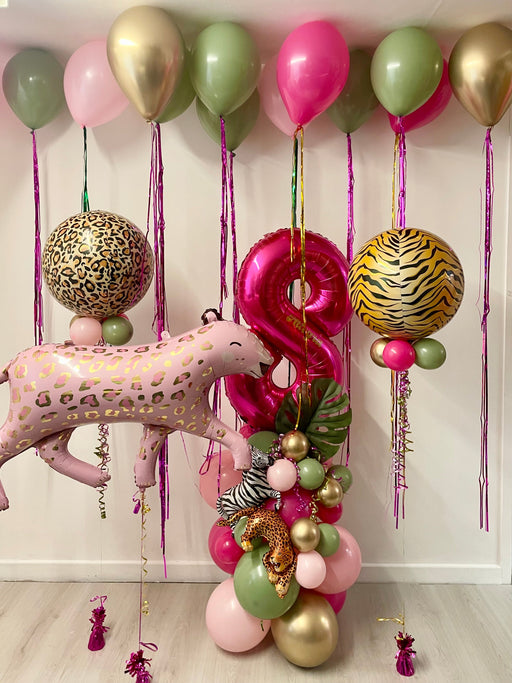 Glam Safari Themed Balloon Party Package The Ultimate Balloon And Party Shop Cheltenham & Gloucester Balloons & Fancy Dress 