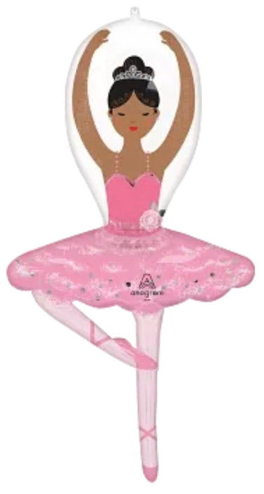 Ballerinasa Super Shape Foil Helium Balloon The Ultimate Balloon And Party Shop Cheltenham & Gloucester Balloons & Fancy Dress 