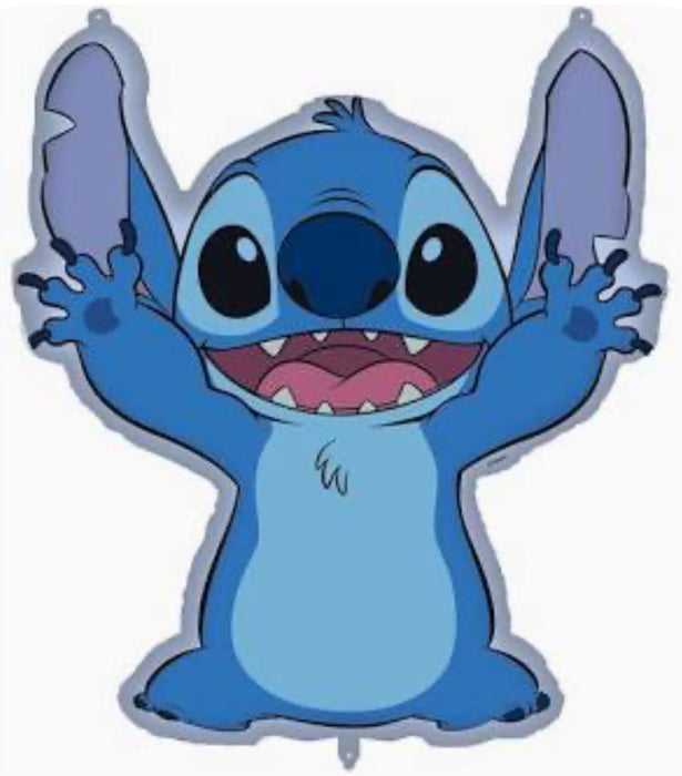 33" Foil Disney Foil Super Shape Balloon - Stitch Hugs The Ultimate Balloon And Party Shop Cheltenham & Gloucester Balloons & Fancy Dress 