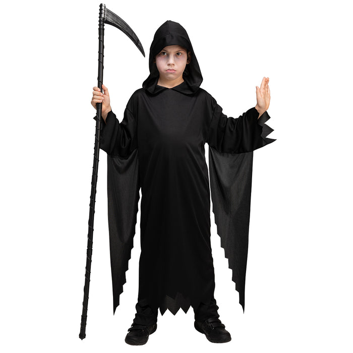 Black Children's Demon Robe