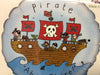 18" Birthday Ahoy Pirate Printed Balloon The Ultimate Balloon And Party Shop Cheltenham & Gloucester Balloons & Fancy Dress 