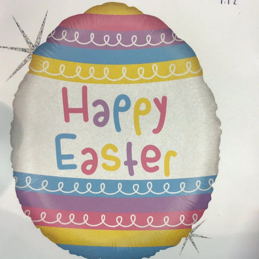 18" Easter Egg Foil Balloon The Ultimate Balloon And Party Shop Cheltenham & Gloucester Balloons & Fancy Dress 