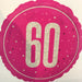 18" Foil Age 60 Balloon - Hot Pink Dots The Ultimate Balloon And Party Shop Cheltenham & Gloucester Balloons & Fancy Dress 