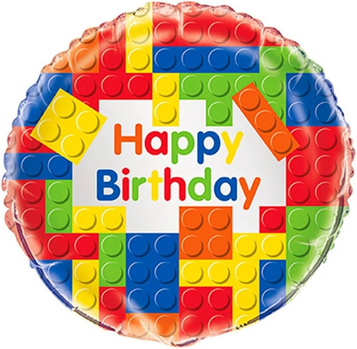 18" Foil Balloon - Blocks The Ultimate Balloon And Party Shop Cheltenham & Gloucester Balloons & Fancy Dress 