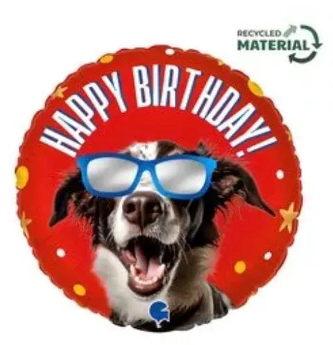 18" Foil Birthday Balloon - Party Dog The Ultimate Balloon And Party Shop Cheltenham & Gloucester Balloons & Fancy Dress 