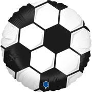 18" Foil Football Balloon The Ultimate Balloon And Party Shop Cheltenham & Gloucester Balloons & Fancy Dress 