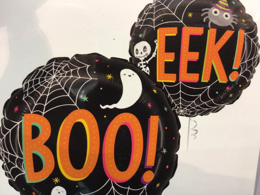 18" Foil Halloween Foil Balloon - Boo! Eek! The Ultimate Balloon And Party Shop Cheltenham & Gloucester Balloons & Fancy Dress 
