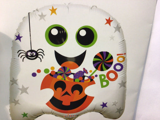 18" Foil Halloween Foil Balloon - Ghost The Ultimate Balloon And Party Shop Cheltenham & Gloucester Balloons & Fancy Dress 