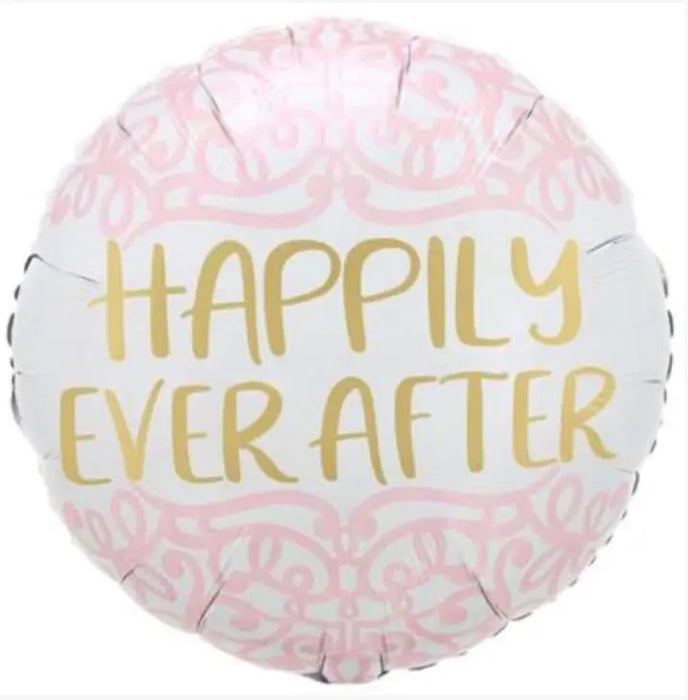 18" Foil Happily Ever After Balloon The Ultimate Balloon And Party Shop Cheltenham & Gloucester Balloons & Fancy Dress 
