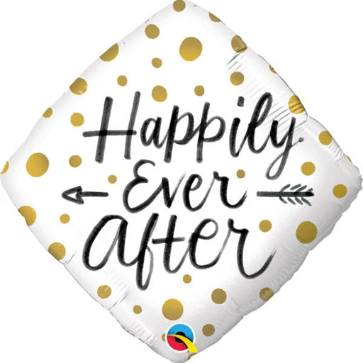 18" Foil Happily Ever After Balloon The Ultimate Balloon And Party Shop Cheltenham & Gloucester Balloons & Fancy Dress 