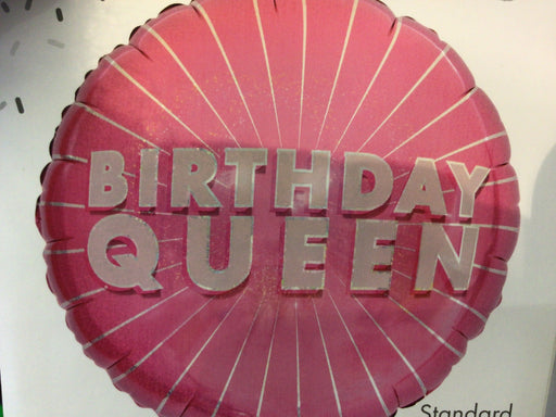 18" Foil Happy Birthday - Birthday Queen The Ultimate Balloon And Party Shop Cheltenham & Gloucester Balloons & Fancy Dress 