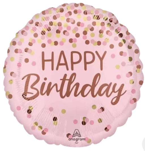 18" Foil Happy Birthday - Yellow Balloons The Ultimate Balloon And Party Shop Cheltenham & Gloucester Balloons & Fancy Dress 