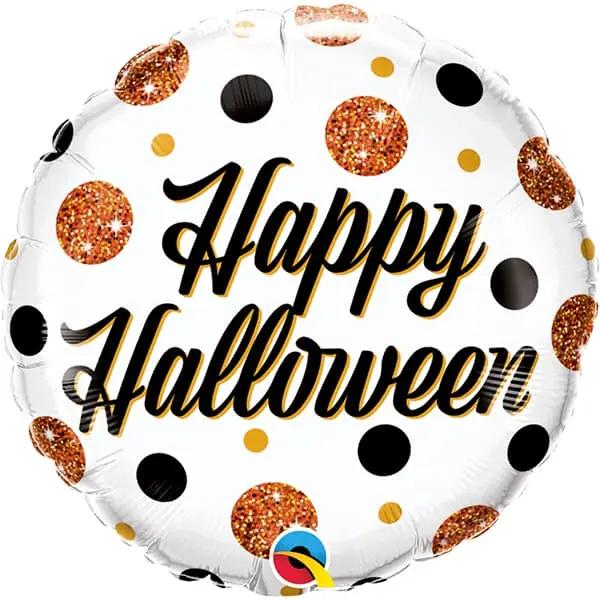 18" Foil Happy Halloween Balloon - Glitz The Ultimate Balloon And Party Shop Cheltenham & Gloucester Balloons & Fancy Dress 