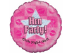 18" Foil Hen Party Pink Glitz Balloon The Ultimate Balloon And Party Shop Cheltenham & Gloucester Balloons & Fancy Dress 