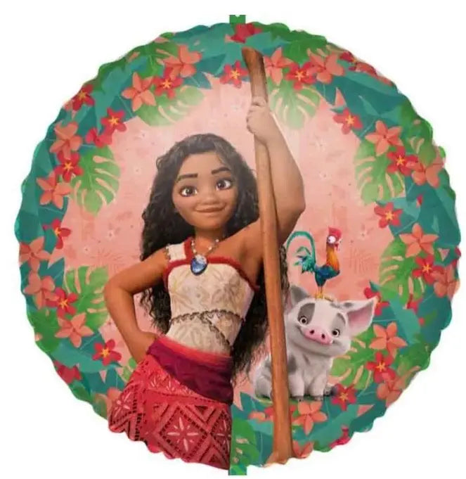 18" Foil Moana 2 Printed Balloon The Ultimate Balloon And Party Shop Cheltenham & Gloucester Balloons & Fancy Dress 
