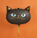 18" Halloween Foil Balloon -  Black Cat Head The Ultimate Balloon And Party Shop Cheltenham & Gloucester Balloons & Fancy Dress 